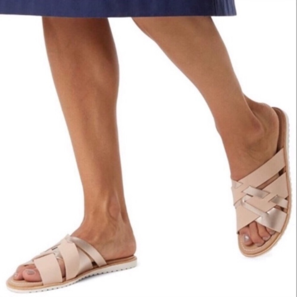 NEW Sorel Ella Strappy Flip Flops Slides Sandals